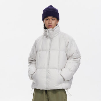 Stand-up Collar Down Jacket Unisex Thickened